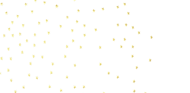 Kutlama Tasarımları İçin Beyaz Arkaplanda Altın Yıldız Konfeti