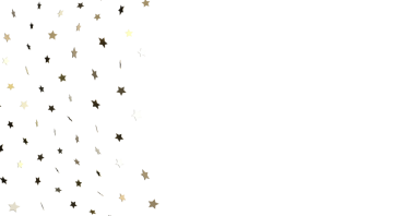 Kutlama Tasarımı İçin Beyaz Alanlı Altın Yıldız Arkaplanı