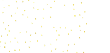 Beyaz Arkaplanda Dekorasyon İçin Parlayan Altın Yıldızlar