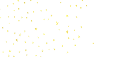 Altın Yıldızlı Gece Gökyüzü: Beyaz Arkaplanda Şenlikli Altın Yıldızlar