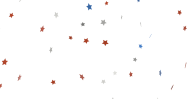 Yıldız arkaplanı kırmızı beyaz ve mavi üzerine beyaz arkaplan