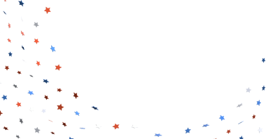 Kırmızı, Beyaz ve Mavi Yıldızların Arkaplanı, Kutlama, Amerikan Vatanseverliği.