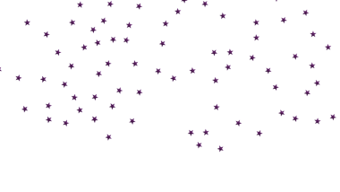 Dekorasyon ve Tasarım için Beyaz Arkaplanda Mor Yıldız Deseni