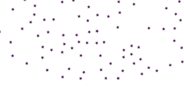 Beyaz Boşluğa Düşen Mor Yıldızlı Soyut Arkaplan
