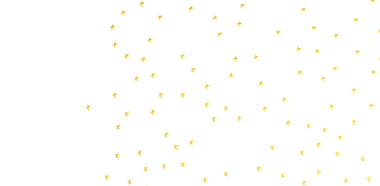 Beyaz Arkaplanda Altın Yıldız Konfeti: Kutlama Dekorasyonu