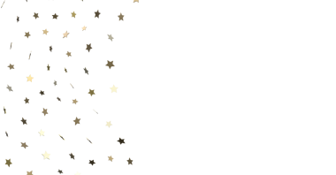 Altın Yıldız Konfeti Kutlama İçin Beyaz Arkaplanda Düşüyor