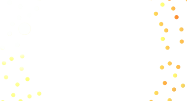 Beyaz arka plan dizaynında soyut sarı ve turuncu benekler