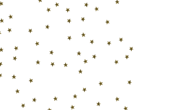 Beyaz Arkaplanda Altın Yıldız Konfeti: Kutlama, Tatil