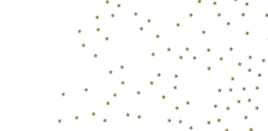 Kutlama için Beyaz Arkaplanda Altın Yıldız Konfeti
