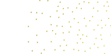 Parlak Beyaz Arkaplan Karşısında Altın Yıldız Konfeti