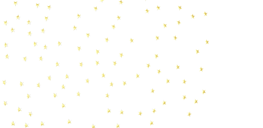 Beyaz Arkaplanda Altın Yıldız Konfeti: Kutlama Kutlaması