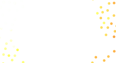 Tasarım için beyaz arkaplana dağılmış soyut sarı noktalar