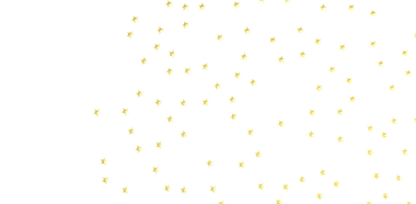 Beyaz Arkaplanda Altın Yıldız Konfeti: Kutlama ve Zarafet