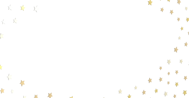 Beyaz Arkaplanda Altın Yıldız Konfeti: Kutlama Kavramı