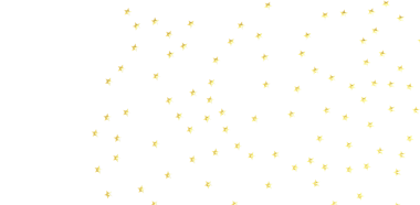 Kutlama Tasarımı İçin Beyaz Arkaplanda Parlayan Altın Yıldızlar