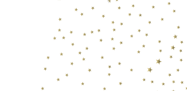 Beyaz Arkaplanda Altın Yıldız Konfeti: Kutlama ve Neşe