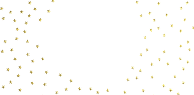 Kutlama Grafikleri İçin Beyaz Arkaplanda Altın Yıldız Konfeti