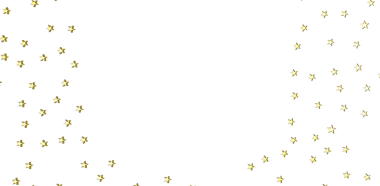 Altın Yıldız Konfeti Kutlamalar İçin Beyaz Arkaplanda Serpiştirildi