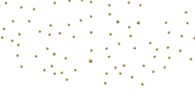 Altın Yıldız Konfeti Kutlamalar İçin Beyaz Arkaplanda Düşüyor