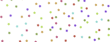 Renkli Yıldız Konfeti Beyazların Arkaplanına Karşı Dağılmış, Kutlama Kutlaması