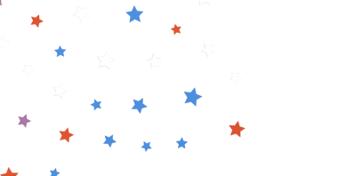 Beyaz Arkaplanda Soyut Yıldızlar, Kutlama ve Kutlama Konsepti