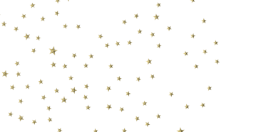 Beyaz Arkaplanda Altın Yıldız Konfeti: Kutlama Kavramı