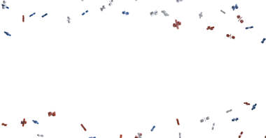 Beyaz Arkaplan ve Finans Konseptine Düşen Soyut Yüzde Sembolleri