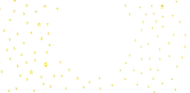Beyaz Arkaplanda Altın Yıldız Konfeti: Soyut Kutlama Kutlaması