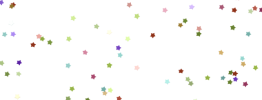 Renkli Yıldız Konfeti Beyaz Arkaplana Karşı Dağılmış, Kutlama Kavramı