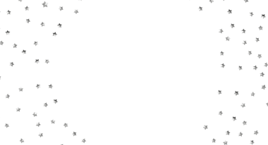 Gümüş Yıldızlı Konfeti Kutlama İçin Beyaz Arkaplana Dağıldı