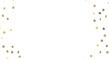 Kutlamalar ve Olaylar İçin Altın Konfeti Noktalı Sınır Arkaplanı