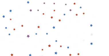 Kutlamalar için renkli yıldız konfeti arka planı şenlikli ve neşeli tasarımlar