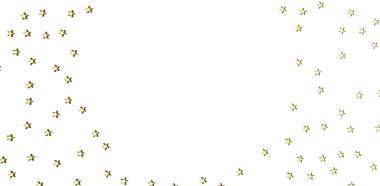 Altın yıldız desenli boş bir arkaplan kutlama için mükemmel.