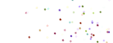 Renkli yıldız konfeti arka planı herhangi bir tasarım için mükemmel beyaz üzerine izole.