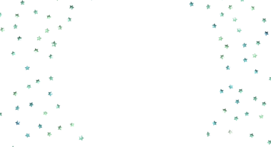 Beyaz arkaplan üzerine soyut suluboya yıldız konfeti arkaplanı