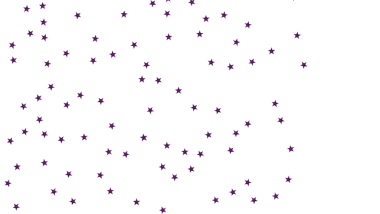 Dekorasyon için Beyaz Arkaplanda Soyut Mor Yıldız Deseni