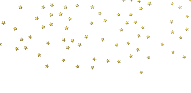 Altın Yıldız Konfeti Kutlama İçin Beyaz Arkaplanda Düşüyor