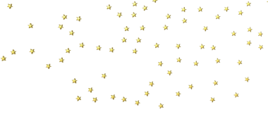 Beyaz Arkaplanda Altın Yıldız Konfeti: Kutlama ve Zarafet