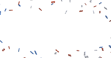 Beyaz Arkaplanda Çember Biçiminde Soyut Renkli Dikdörtgenler