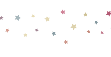 Soyut ve tasarım için beyaz üzerine renkli yıldız arkaplanı.