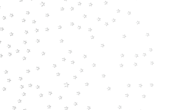 Beyaz Arkaplanda Gümüş Yıldız Şablonu: Kutlama ve Zarafet