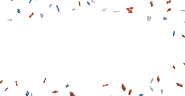 Konfeti Düşen Parti Kutlaması, Renkli Beyaz Arkaplan