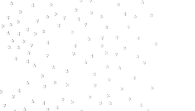 Soyut Beyaz Yıldızlar: Basit, Temiz ve Zarif Dekoratif Arkaplan