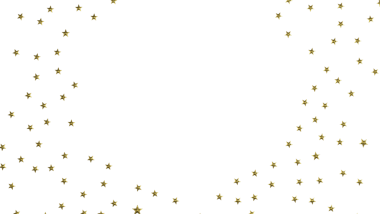 Altın Yıldız Konfeti Beyaz Arkaplana Karşı Dağılmış