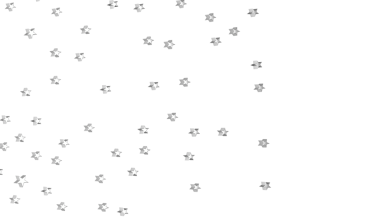 Tasarım ve dekor için beyaz arkaplanda soyut yıldız deseni