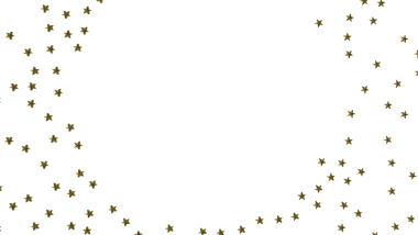 Altın Yıldız Konfeti Beyaz Arkaplanda Serpiştiriyor, Kutlama Kutlaması