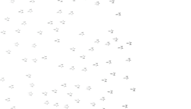 Silver Stars Confetti Beyaz Üzerine Arkaplan: Kutlama veya Bayram Teması