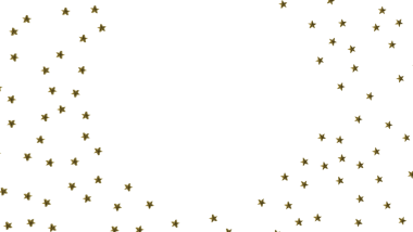 Parıldayan Altın Yıldızlar Kutlama İçin Beyaz Arkaplan Karşısında