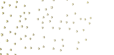 Beyaz Arkaplan Dekorasyonu Üzerine Altın Yıldız Dağılmış