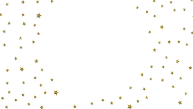 Kutlama Tasarımı İçin Beyaz Arkaplanda Parlayan Altın Yıldızlar